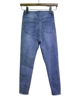 J2832 DAMSKIE SPODNIE JEANSOWE MISSGUIDED EU 34