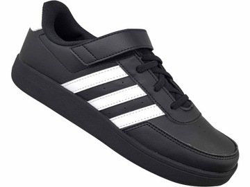 ADIDAS BREAKNET 2.0 EL HP8968 BUTY TRAMPKI NA RZEP GUMKI CZARNE