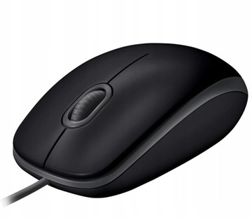 Mysz przewodowa Logitech B110 Silent czarna USB