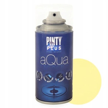 Farba wodna w sprayu Aqua 150ml jasny żółty