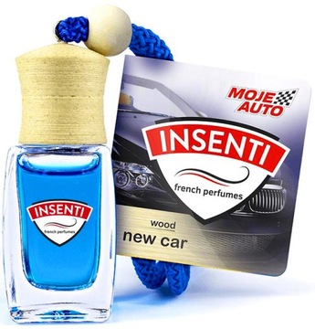 MOJE AUTO - INSENTI WOOD ZAPACH ZAWIESZKA NEW CAR