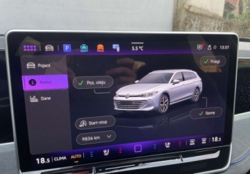 Volkswagen Passat B9 2024 Volkswagen Passat Variant 2.0TSI 265KM R-Line 4Motion Salon PL Panorama Ma, zdjęcie 27