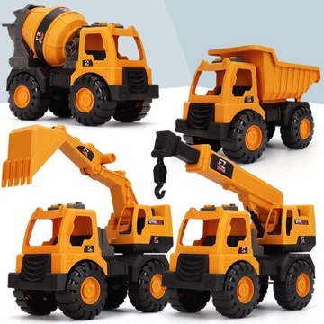 СТРОИТЕЛЬНЫЙ АВТОМОБИЛЬ ЭКСКАВАТОР ГРУЗОВИК