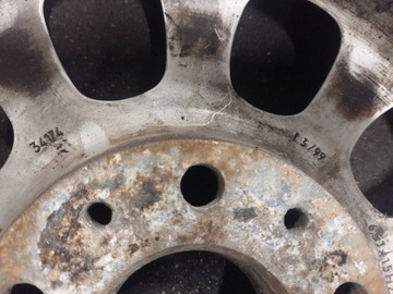 КОМПЛЕКТ ЛЕГКОСПЛАВНЫХ ДИСКОВ 5X120 6.5Jx15 ET42 FI72.6 BMW E46 1094499
