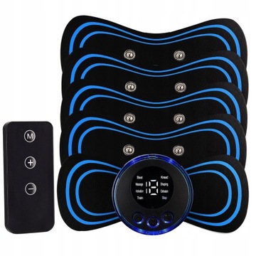MASAŻER ELEKTROSTYMULATOR SZYI KARKU EMS 3W1