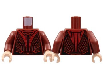 Lego Nowy Tors Dark Red Female Webbing sh831 The Scarlet Witch 973pb4812c01