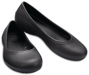 Baleriny Crocs At Work Flat W6 36,5 Black