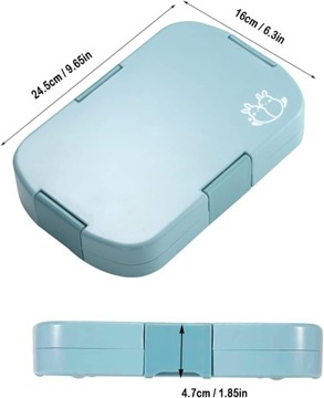 Ланч-бокс Bento Box детский с отделениями Lunch Box