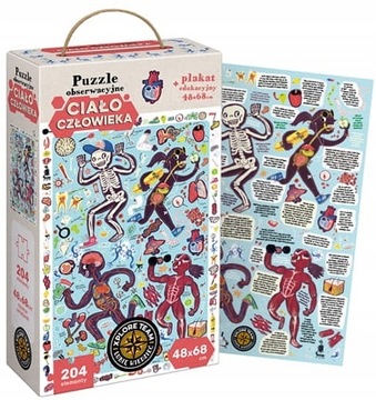 CZUCZU XPLORE TEAM PUZZLE OBSERWACYJNE CIAŁO