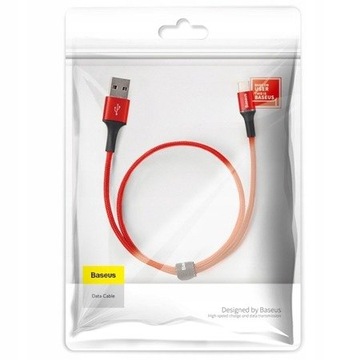 Кабель USB/Lightning со светодиодной подсветкой Baseus, 1 м, для iPhone