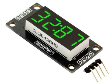 Wyświetlacz 7seg LED 4 cyfry TM1637 ARDUINO