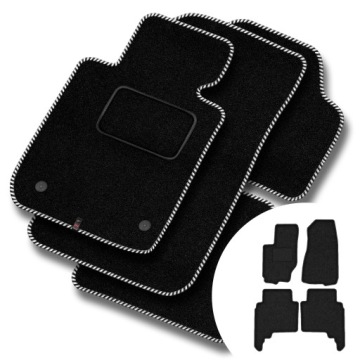 Velurové koberce Streak pro Jeep Grand Cherokee III (wk) 2004-2010