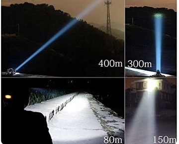 НАФАРНЫЙ ФОНАР 5 светодиодных ФОНАРЕЙ T6 Аккумуляторные батареи