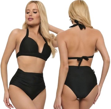 STRÓJ KĄPIELOWY BIKINI WKŁADKI BOHO WYSOKI STAN/ M