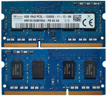 4GB Hynix 1600MHz 1,35V HMT451S6BFR8A-PB