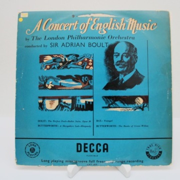 LP Sir Adrian Boult -A Concert Of English Music Ex