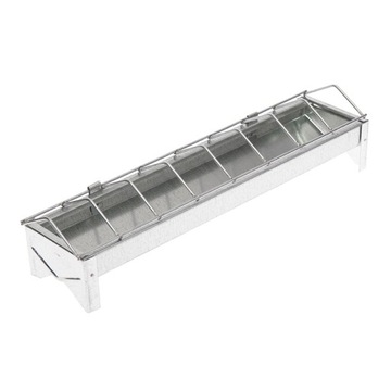 Karmidło korytkowe 30cm dla kurczaczków metalowe