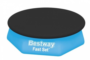 BESTWAY POKRYWA NA BASEN ROZPOROWY 244 CM 58032