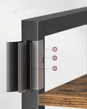 УЗКИЙ книжный шкаф с 6 полками, стоячий офис 40 х 187,5 х 30 винтаж LOFT