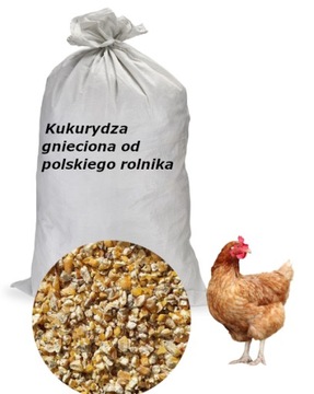 Karma dla drobiu kukurydza gnieciona 25kg