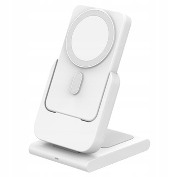 Magnetyczny power bank trzy w jednym Bezprzewodowa ładowarka indukcyjna z podstawą iWatch