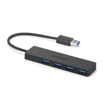 Anker Koncentrator USB C, 4-portowy hub