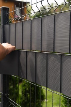 Лента ограждения 52мб Термопласт CLASSIC LINE 9,5см ГРАФИТ