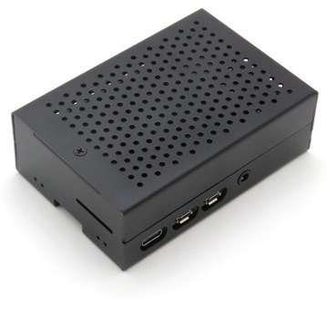 Алюминиевый корпус Raspberry Pi 4 с вентилятором
