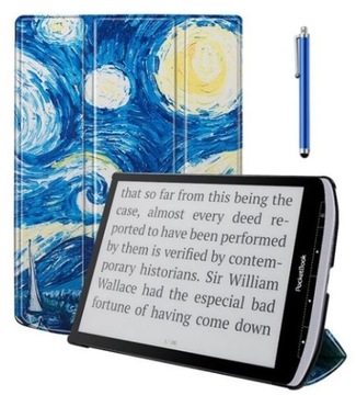 Графический чехол для PocketBook Inkpad X 2020 + стилус