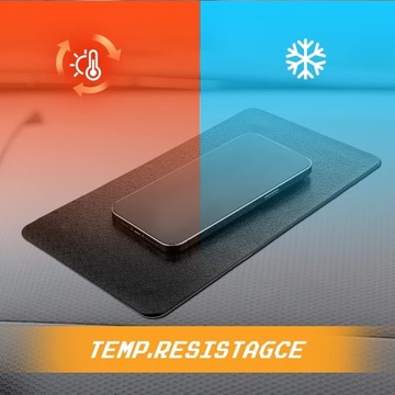 Противоскользящие коврики на приборную панель, 2 шт, очень большие.