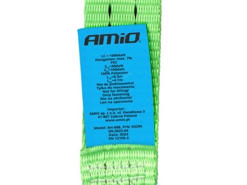 БЕСПЛАТНЫЙ ПОДАРОК# AMiO ТРАНСПОРТНЫЙ РЕМЕНЬ ТРАНСПОРТНЫЕ РЕМНИ С НАТЯЖИТЕЛЕМ 2Т 2000КГ 35М