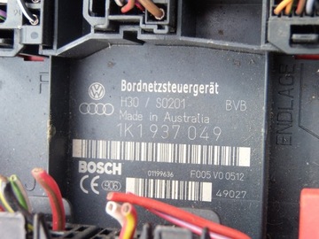 MODUL RELÉ VW TOURAN AUDI A3 8P 2.0 TDI 1K1937049