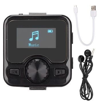 Odtwarzacz MP3 z redukcją szumów, 16GB, USB, nagrywanie głosowe, radio FM