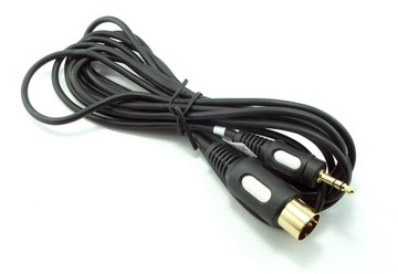 KABEL WTYK DIN 5PIN -WTYK JACK 3,5 VITALCO 5m