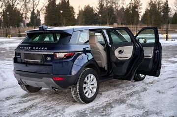 Land Rover Range Rover Evoque I SUV 5d Facelifting 2.0D eD4 150KM 2018 Range Rover Evoque __JASNA SKÓRA __ PANORAMA __100% BEZWYPADEK__SUPER STAN, zdjęcie 19
