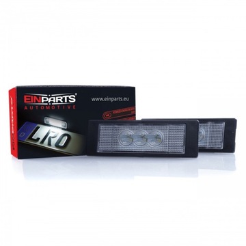 LAMPY TABULKY SPZ LED CORSA C ASTRA H E63 MERIVA 6000K BÍLÉ