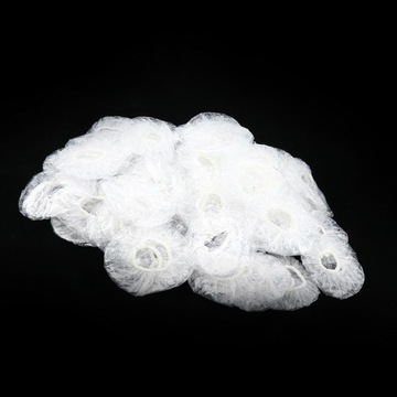 100 . Прозрачные одноразовые наушники.