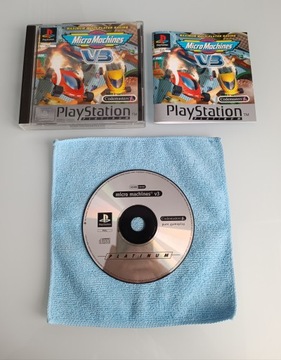 MICRO MACHINES V3 PSX PS1 KOMPLETNA GRA PLAYSTATION