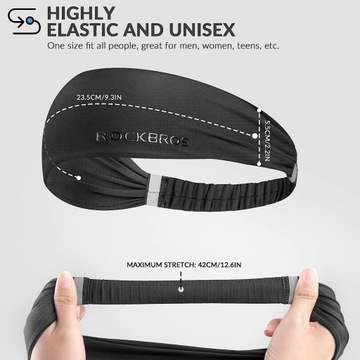 Дышащая универсальная повязка для бега. РОКБРОС ZDH004