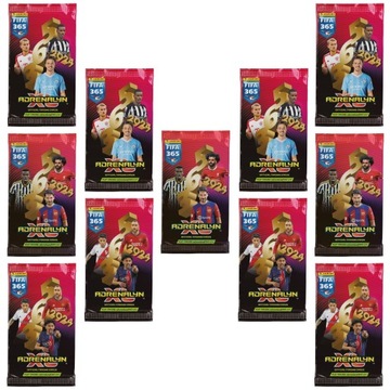 10 x SASZETKA FIFA 365 2024 ADRENALYN XL 1 / 2024
