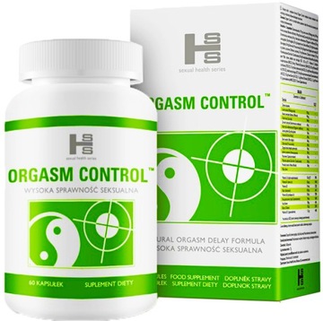 60x ORGASM CONTROL KAPSUŁKI DLA MĘŻCZYZN I KOBIET I 60 KAPSUŁEK