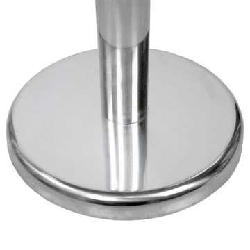 СТОЛБ БАРЬЕРНЫЙ С РУКАННОЙ ЛЕНТОЙ, ОТЕЛЬ ХРОМ, 2 шт.