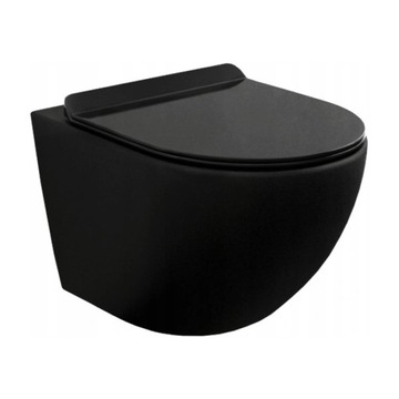 ПОДВЕСНОЙ УНИТАЗ MEXEN LENA БЕЗ ОПРАВЫ ЧЕРНЫЙ МАТОВЫЙ