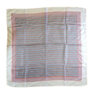 Echo piękna jedwabna apaszka 58 X 57 made in Japan