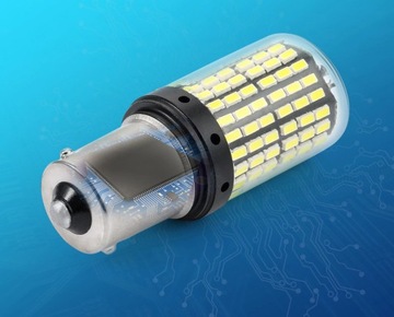 P21W LED 144 SMD 4014 R5W R10W BA15S 1156 CANBUS