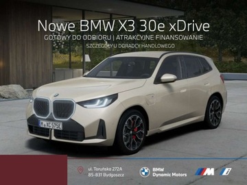 BMW X3 G45 SUV Plug-In 2.0 30e 299KM 2025 BMW X3 30e xDrive 299 KM PHEV - Gotowy do Odbioru - HarmanKardon - Kamera