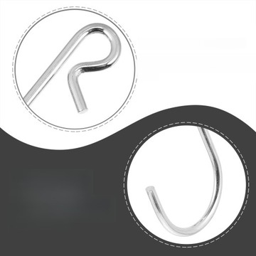 S ЗАЖИМЫ ДЛЯ ПОТОЛОЧНЫХ КРЮЧКОВ, ВЫСОКОПРОЧНАЯ ВЕШАЛКА ДЛЯ ОДЕЖДЫ, ТИП S