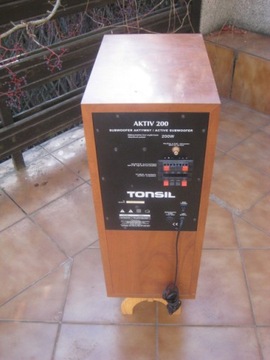 Subufer Sobofer Subwoofer Tonsil Aktiv 200 aktywny Maestro A