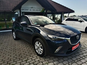 Mazda CX-3 Crossover 2.0 SKY-G 120KM 2017 Mazda CX-3 100% oryginalny lakier, serwisowany w