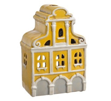 КЕРАМИЧЕСКИЙ ФОНАРЬ ДЛЯ ДОМОВ ПОДСВЕЧНИК ГЛАЗУРНАЯ КЕРАМИКА